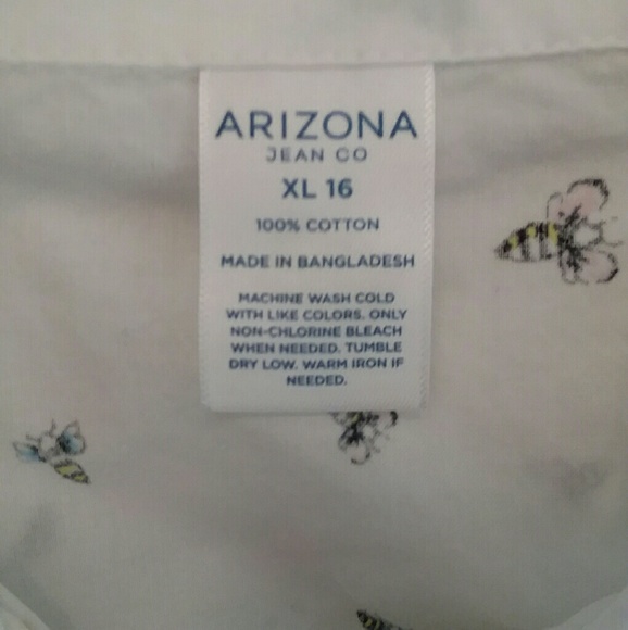 ARIZONA GIRLS COLD SHOULDER RUFFLE TOP - Picture 5 of 5